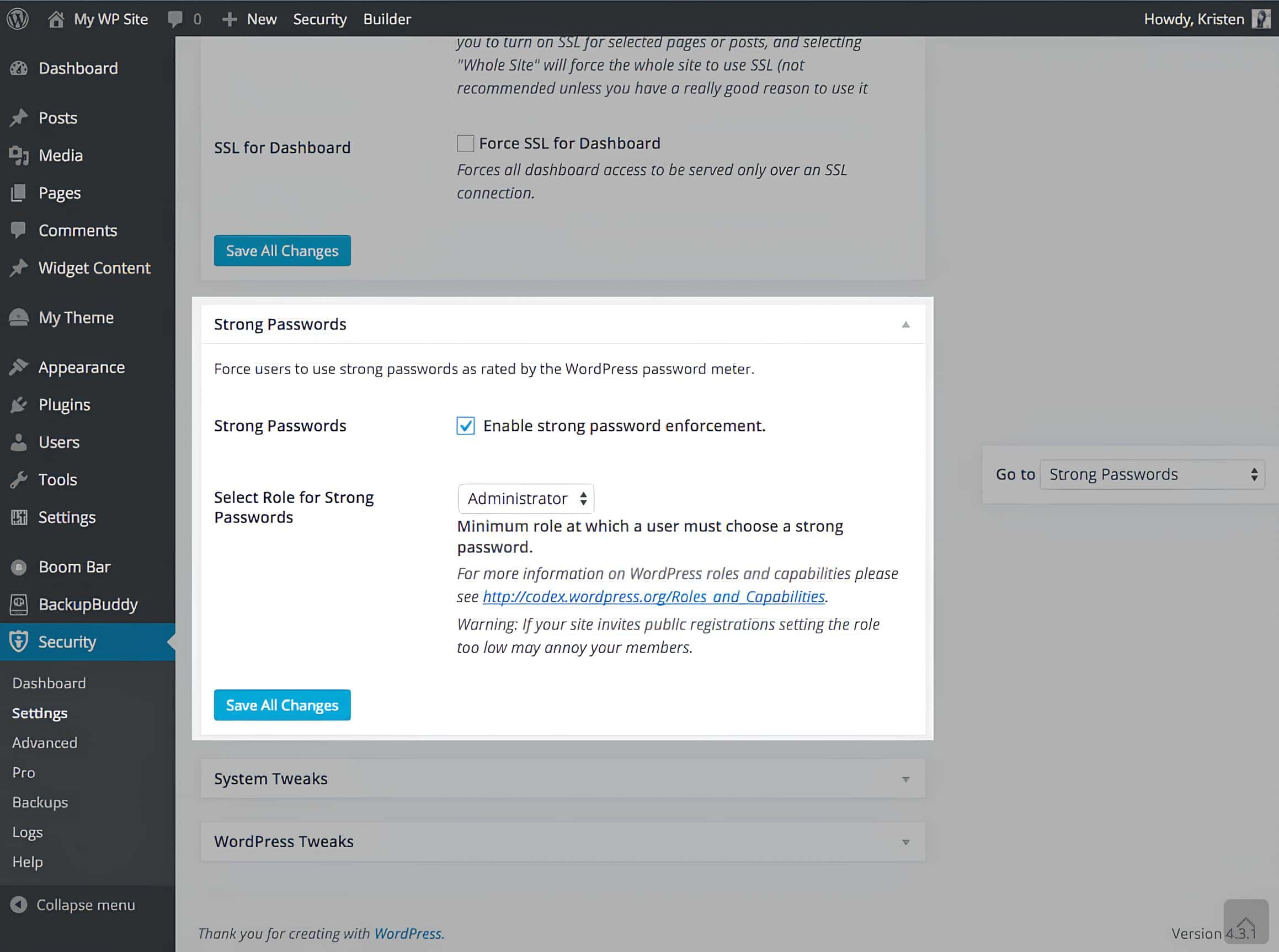 Use Strong Passwords 