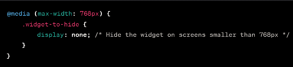 Hiding or Displaying Elements