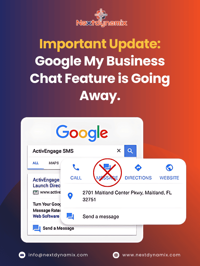 Important Update: Google My Business Chat Feature To Be Discontinued